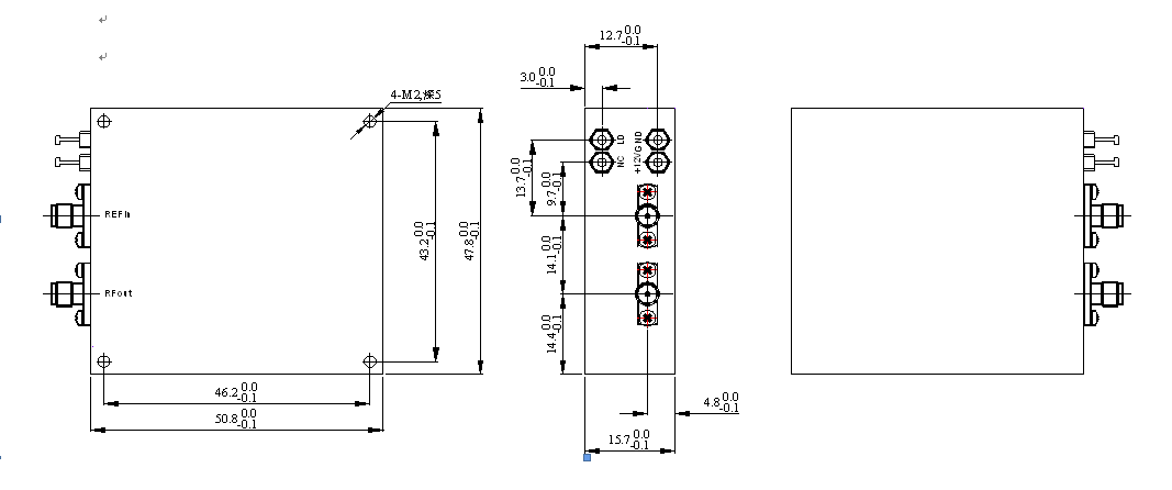 3-20GHz 點(diǎn)頻鎖相介質(zhì)振蕩器系列